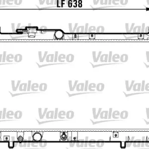 Sprawdź teraz Chłodnica, układ chłodzenia silnika VALEO 734103