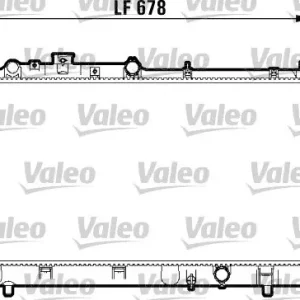 Chłodnica, układ chłodzenia silnika VALEO 734122 Taniej