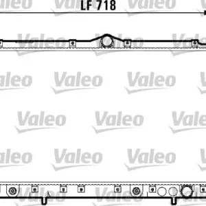 Wyprzedaż Chłodnica, układ chłodzenia silnika VALEO 734130