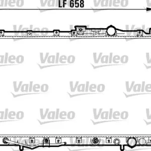 Chłodnica, układ chłodzenia silnika VALEO 734132 Ograniczona ilość