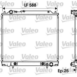 Chłodnica, układ chłodzenia silnika VALEO 734145 Ostatnie sztuki