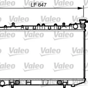 Chłodnica, układ chłodzenia silnika VALEO 734152 Do wyczerpania zapasów