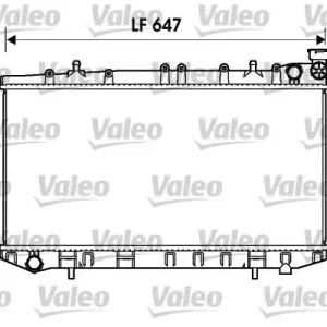 Hit sprzedaży Chłodnica, układ chłodzenia silnika VALEO 734155