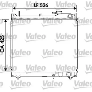 Chłodnica, układ chłodzenia silnika VALEO 734162 Tylko dziś