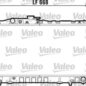 Promocja Chłodnica, układ chłodzenia silnika VALEO 734180