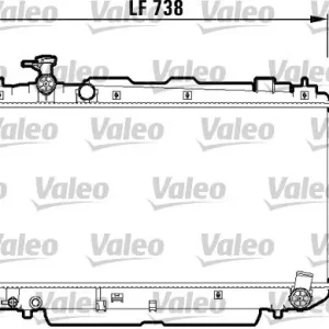 Darmowa dostawa Chłodnica, układ chłodzenia silnika VALEO 734182
