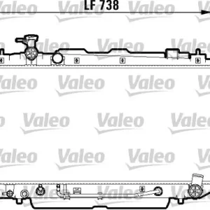 Tani Chłodnica, układ chłodzenia silnika VALEO 734183
