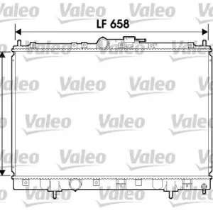 Chłodnica, układ chłodzenia silnika VALEO 734198 Premium