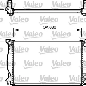 Nowy Chłodnica, układ chłodzenia silnika VALEO 734270