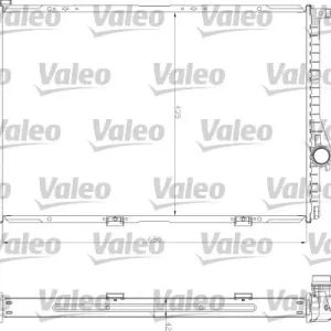 Kup online Chłodnica, układ chłodzenia silnika VALEO 734277