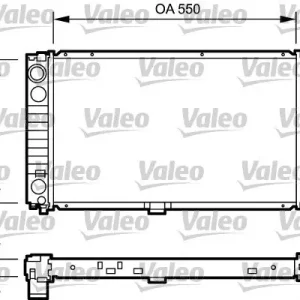 Bezpieczna płatność Chłodnica, układ chłodzenia silnika VALEO 734289