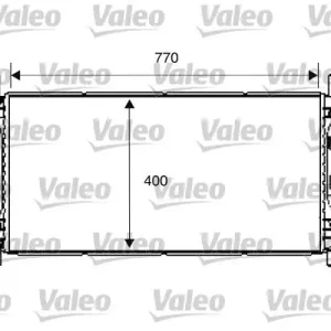 Chłodnica, układ chłodzenia silnika VALEO 734292 Tylko dziś