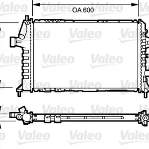 Chłodnica, układ chłodzenia silnika VALEO 734322 Oferta