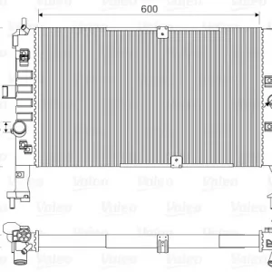 Ekspresowa dostawa Chłodnica, układ chłodzenia silnika VALEO 734386