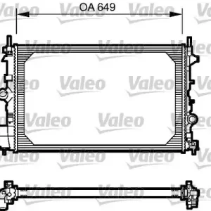 Chłodnica, układ chłodzenia silnika VALEO 734412 Obniżka ceny
