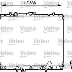 Chłodnica, układ chłodzenia silnika VALEO 734424 Ekspresowa dostawa