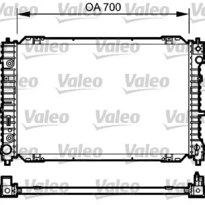 Chłodnica, układ chłodzenia silnika VALEO 734468 Wybór klientów