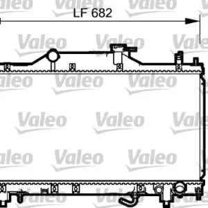 Bezpieczne zakupy Chłodnica, układ chłodzenia silnika VALEO 734490