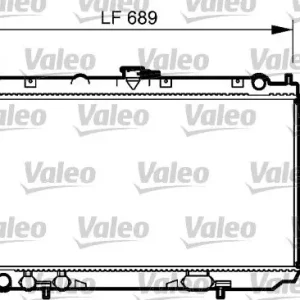 Dodaj do koszyka Chłodnica, układ chłodzenia silnika VALEO 734708