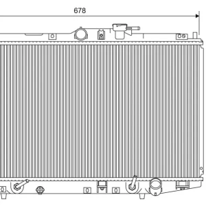 Ekspresowa dostawa Chłodnica, układ chłodzenia silnika VALEO 734717