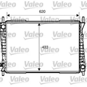 Chłodnica, układ chłodzenia silnika VALEO 734785 Niska cena