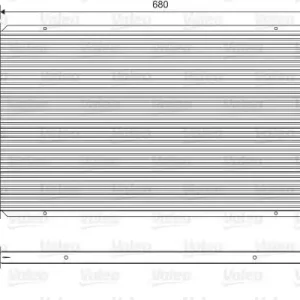 Chłodnica, układ chłodzenia silnika VALEO 734887 Kup teraz