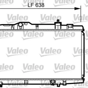 Chłodnica, układ chłodzenia silnika VALEO 734916 Zniżka
