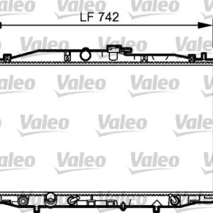 Chłodnica, układ chłodzenia silnika VALEO 735049 Szybka wysyłka