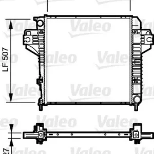 Darmowa dostawa Chłodnica, układ chłodzenia silnika VALEO 735221