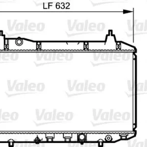 Chłodnica, układ chłodzenia silnika VALEO 735241 Tani