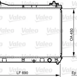 Bezpieczne zakupy Chłodnica, układ chłodzenia silnika VALEO 735433