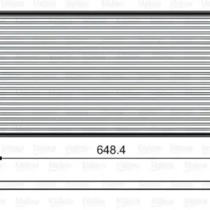 Chłodnica, układ chłodzenia silnika VALEO 735554 Zamów teraz