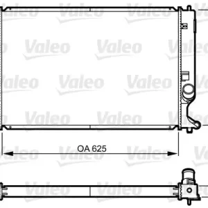Chłodnica, układ chłodzenia silnika VALEO 735574 Zniżka