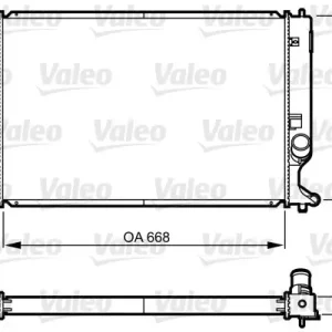 Oferta Chłodnica, układ chłodzenia silnika VALEO 735583