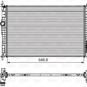 Chłodnica, układ chłodzenia silnika VALEO 735632 Wyjątkowa oferta