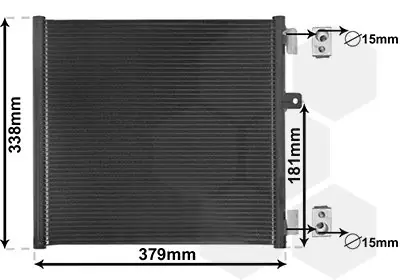 Skraplacz, klimatyzacja VAN WEZEL 74015702 Bezpieczna płatność