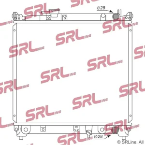 Ekspresowa dostawa Chłodnica, układ chłodzenia silnika SRLINE 740308-2