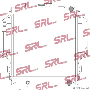 Chłodnica, układ chłodzenia silnika SRLINE 740808-1 Sprawdź teraz