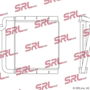 Wymiennik ciepła, ogrzewanie wnętrza SRLINE 7409N8-1 Bestseller