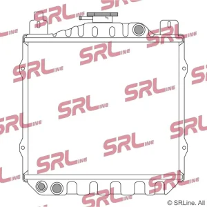 Nie przegap Chłodnica, układ chłodzenia silnika SRLINE 741008-1