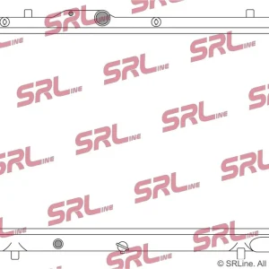 Chłodnica, układ chłodzenia silnika SRLINE 742308-3 Niska cena