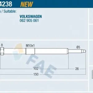 Promocja Świeca żarowa FAE 74238