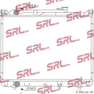 Chłodnica, układ chłodzenia silnika SRLINE 742408-1 Nie przegap