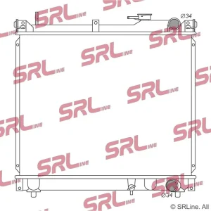Chłodnica, układ chłodzenia silnika SRLINE 742408-4 Bezpieczne zakupy