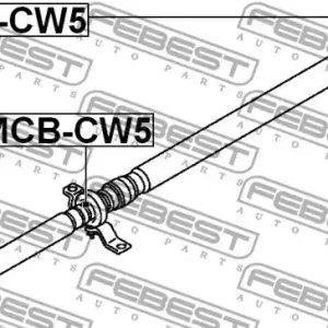 KRZYŻAK WAŁU NAPĘDOWEGO MITSUBISHI OUTLANDER 2,0-2,4 06- Hit cenowy