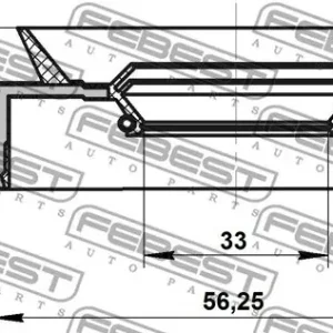Ostatnie sztuki SIMER. WAŁU HONDA ACCORD 2,4 03- 35X50X8,5X11,8