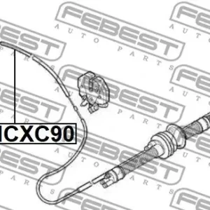 Obniżka ceny LINKA POKRYWY SILNIKA VOLVO XC90 2,0-4,4 03-15