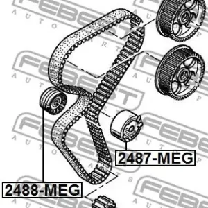 Bezpieczna płatność ROLKA PASKA ROZRZĄDU RENAULT