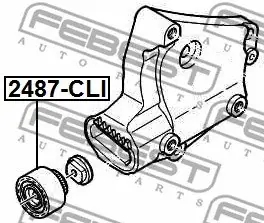 Obniżka ceny ROLKA PASKA WIELOROWK. RENAULT