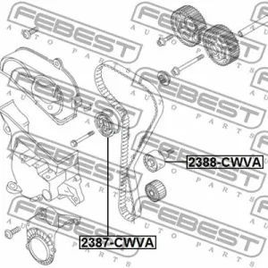 ROLKA PASKA ROZRZĄDU VW 1,0-1,2TSI MII/UP/POLO Hit sprzedaży